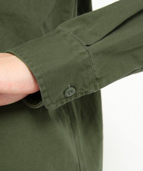 GLOBAL WORK(グローバルワーク)の「ミリタリーシャツジャケット(ジャケット/アウター・レディース・グリーン78・S/L/M)」の7枚目の写真