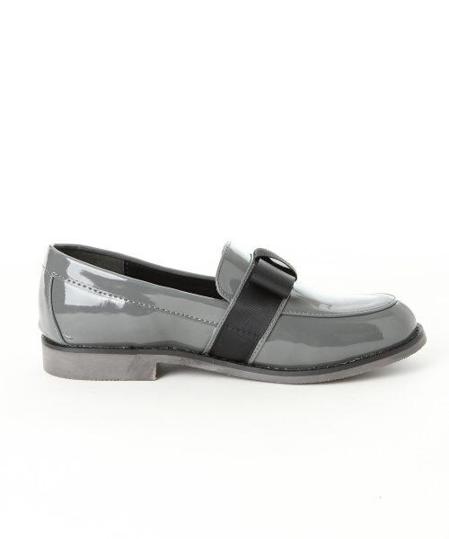 GLOBAL WORK（グローバルワーク）の「【一部店舗限定】リボンローファー（シューズ・レディース・ブラック09/グレー18・Ｍ(23-23.5)/Ｌ(24-24.5)/Ｓ(22.5-23)）」の5枚目の写真