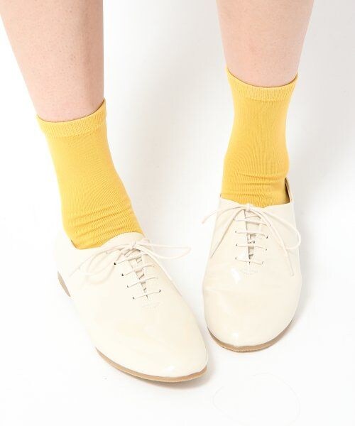 GLOBAL WORK（グローバルワーク）の「レースアップシューズＦＷ（シューズ・レディース・ホワイト(エナメル)06/ホワイト05/ブラック09/ブラック(エナメル)10・Ｓ（22.5～23）/Ｍ（23～23.5）/Ｌ（24～24.5））」の2枚目の写真