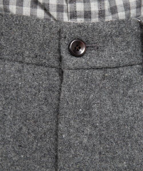 GLOBAL WORK（グローバルワーク）の「ウールトラウザー（パンツ・メンズ・グレイ15/ネイビー88・Ｓ/Ｍ/ＸＬ/Ｌ）」の5枚目の写真