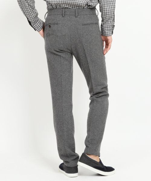 GLOBAL WORK（グローバルワーク）の「ウールトラウザー（パンツ・メンズ・グレイ15/ネイビー88・Ｓ/Ｍ/ＸＬ/Ｌ）」の4枚目の写真