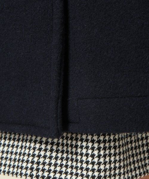 JEANASIS(ジーナシス)の「■限定店舗■BIGフードWコート(ジャケット/アウター・レディース・ベージュ/ブラック/ネイビー・FREE)」の15枚目の写真