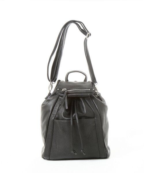 JEANASIS(ジーナシス)の「2WAYリュック(バッグ・レディース・アイボリー/ブラック・FREE)」の6枚目の写真