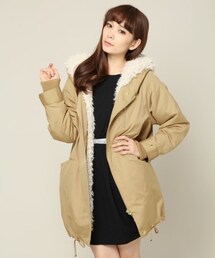 JEANASIS | ファーライナーモッズコート(ジャケット/アウター)