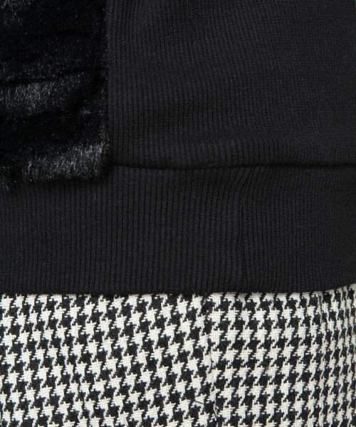 JEANASIS（ジーナシス）の「チビソウファープルオーバー（トップス・レディース・アイボリー/ブラック/グレー・FREE）」の9枚目の写真