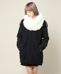 JEANASIS | ミリタリーノーカラーコート(ジャケット/アウター)