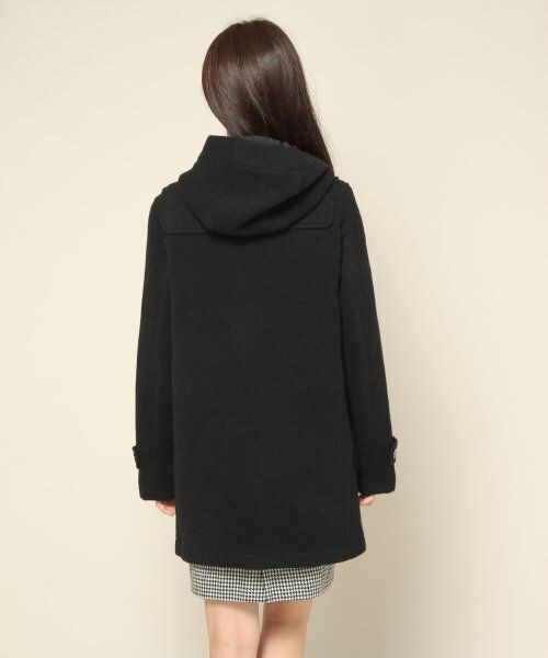 JEANASIS（ジーナシス）の「Wフェイスダッフルコート（ジャケット/アウター・レディース・グリーン/ベージュ/ブラック・FREE）」の4枚目の写真