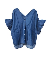 STYLEBLOCK | ソフトデニムスキッパ―ブラウス(シャツ/ブラウス)