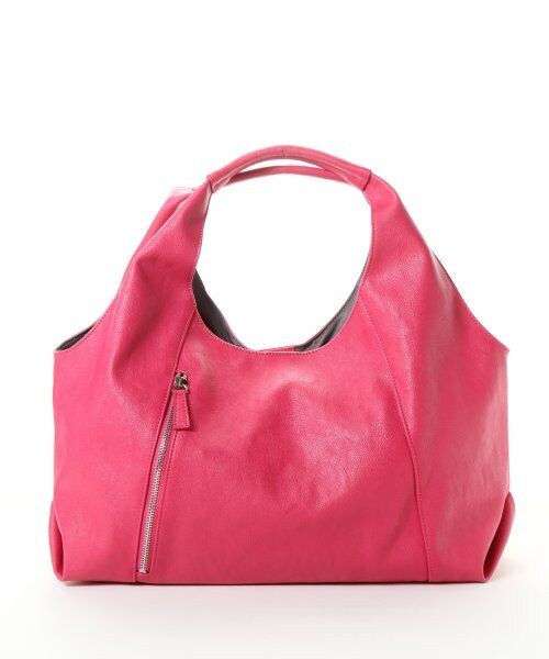 LEPSIM(レプシィム)の「ジップキリカエバッグ(バッグ・レディース・アイボリー/ブラック/ピンク・ONE SIZE)」の4枚目の写真