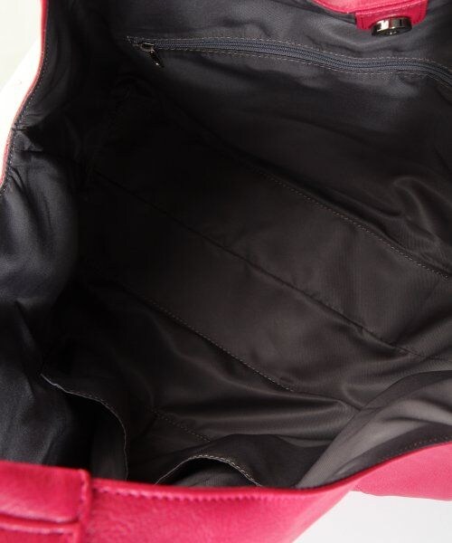 LEPSIM(レプシィム)の「ジップキリカエバッグ(バッグ・レディース・アイボリー/ブラック/ピンク・ONE SIZE)」の7枚目の写真