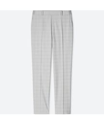 UNIQLO | スマートスタイルアンクルパンツ（グレンチェック・丈長め73cm）＋EC(その他パンツ)