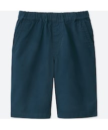 UNIQLO | BOYS イージーショートパンツ(ツイル)ネイビー 110(その他パンツ)