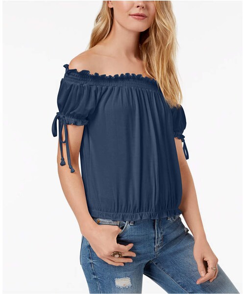 Top Américain American Rag - Décolleté Tombant (off The Shoulder) - Taille M - Occasion Très Bon état
