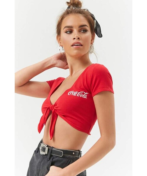 Coca cola crop top forever 21 Outlet
