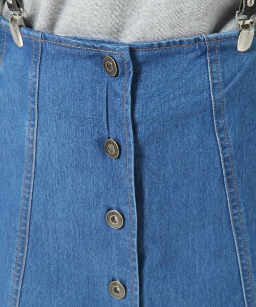 Heather(ヘザー)の「Fボタンタイトスカート(スカート・レディース・ブラック/ブルー/ネイビー・S/M)」の9枚目の写真