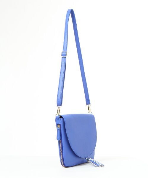 Heather（ヘザー）の「タッセルＺＩＰショルダー（バッグ・レディース・オフホワイト/ブラック/ブルー/プラム・ONE SIZE）」の8枚目の写真