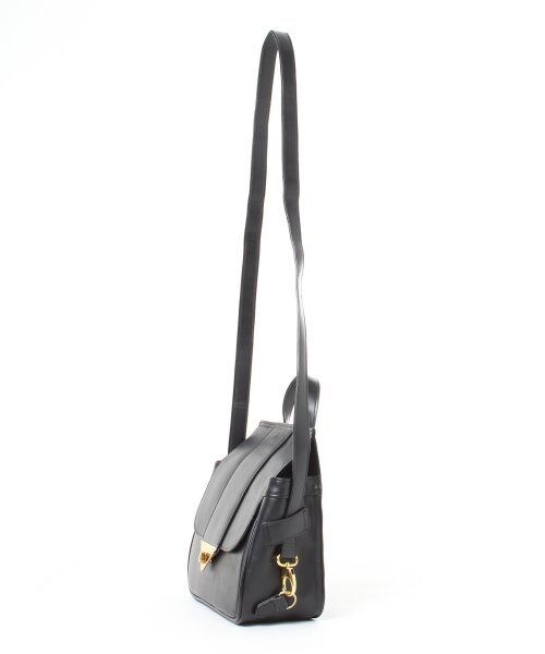 Heather（ヘザー）の「カギツキ２ＷＡＹＢＡＧ（バッグ・レディース・ツイード/ブラック/ホワイト/ラベンダー・ONE SIZE）」の6枚目の写真