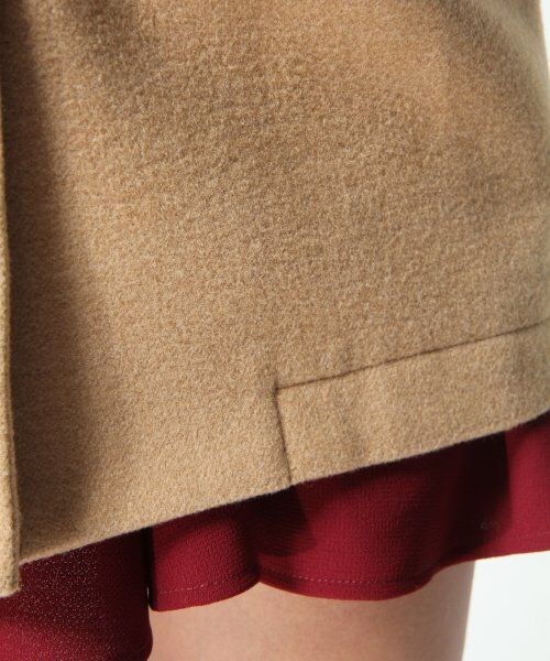Heather(ヘザー)の「フェイクカシミアテーラーコート(ジャケット/アウター・レディース・キャメル/ライトグレー/ティールブルー・FREE)」の11枚目の写真