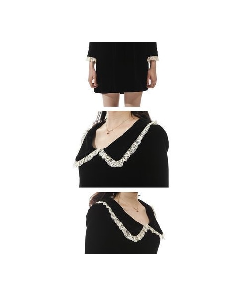 Saint Laurent（サンローラン）の「Saint Laurent レース・ベルベット