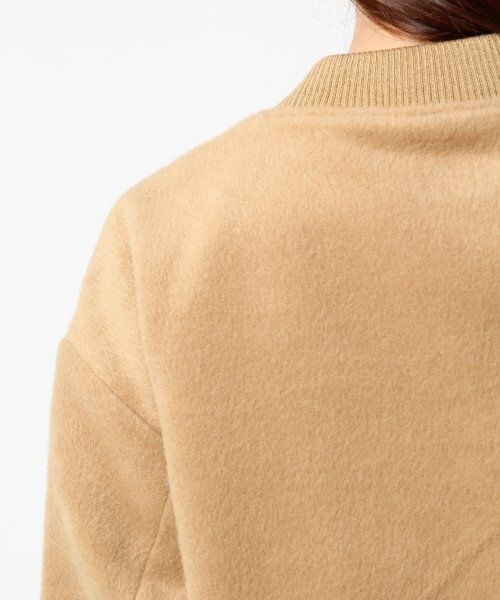 A part by（アパートバイ）の「ＦシャギーＭＡ－１ブルゾン（ジャケット/アウター・レディース・カーキ/ベージュ・Ｍ/Ｌ）」の11枚目の写真