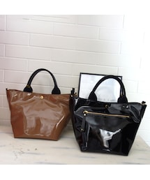 VIOLAd'ORO | VIOLAd’ORO/ヴィオラドーロ ジーノ エナメル トートバッグ(トートバッグ)