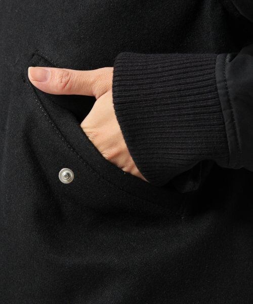 A part by(アパートバイ)の「W/SMEMORY/MA-1(ジャケット/アウター・レディース・ベージュ/ブラック・M/L)」の10枚目の写真