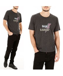 Saint Laurent のプリントTシャツ eCom-663278Y36HE9744_B.jpg