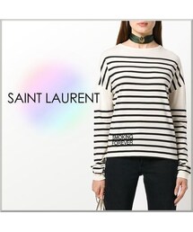 Saint Laurent コットンボーダーカットソー Saint Laurent（サンローラン）の「セール！☆Saint Laurent