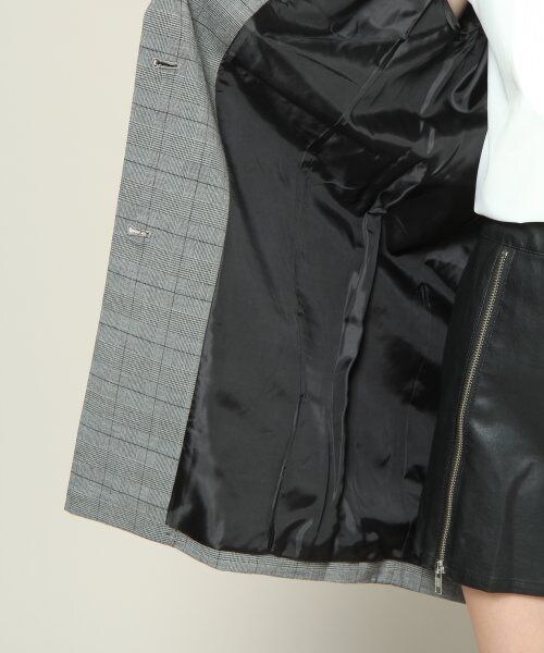 HARE（ハレ）の「ドロップショルダーテーラーコート（ジャケット/アウター・レディース・グレー/ダークグレー/ブラック・FREE SIZE）」の14枚目の写真