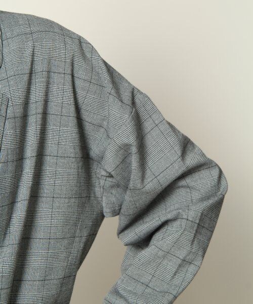 HARE（ハレ）の「ドロップショルダーテーラーコート（ジャケット/アウター・レディース・グレー/ダークグレー/ブラック・FREE SIZE）」の9枚目の写真