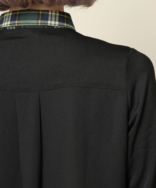 HARE（ハレ）の「フロントチェックシフォンシャツ（トップス・レディース・グリーン/レッド・ＦREE）」の11枚目の写真