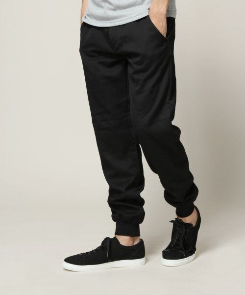 HARE（ハレ）の「スソリブパンツ（パンツ・メンズ・ブラック系その他/ネイビー/グレー・Ｓ/Ｍ/Ｌ）」の4枚目の写真