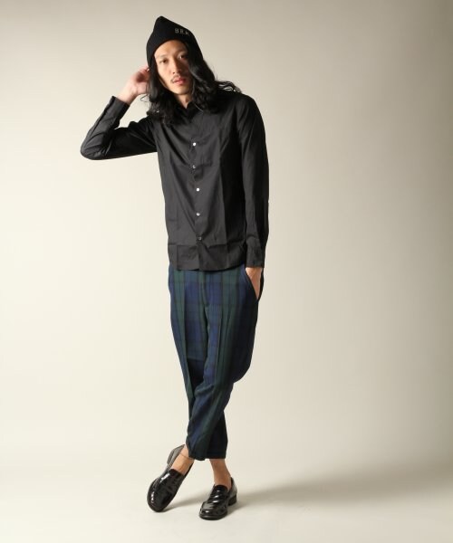 HARE（ハレ）の「チェックアンクルパンツ（パンツ・メンズ・ネイビー・Ｓ/Ｍ）」の12枚目の写真