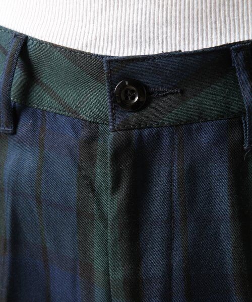 HARE（ハレ）の「チェックアンクルパンツ（パンツ・メンズ・ネイビー・Ｓ/Ｍ）」の13枚目の写真