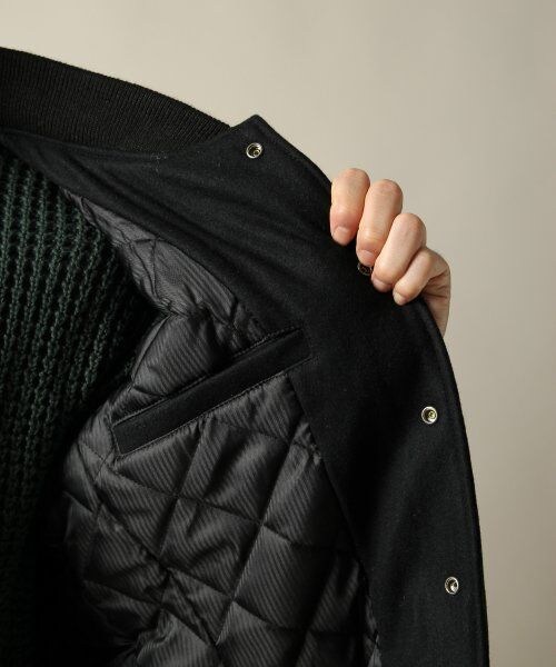 HARE（ハレ）の「ウールスタジャン（ジャケット/アウター・メンズ・ブラック/チャコールグレー/ネイビー・Ｓ/Ｍ/Ｌ）」の12枚目の写真