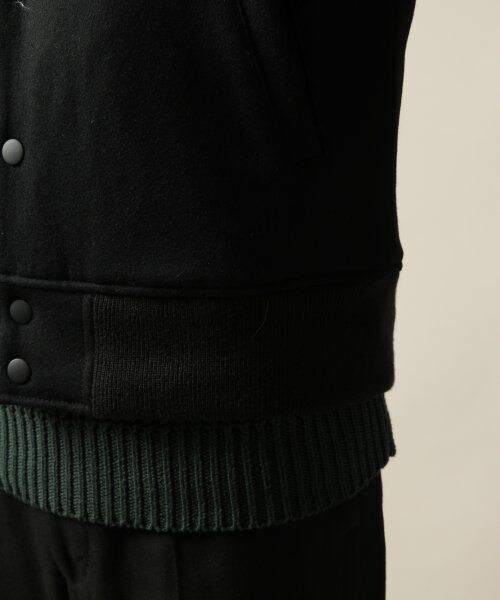 HARE（ハレ）の「ウールスタジャン（ジャケット/アウター・メンズ・ブラック/チャコールグレー/ネイビー・Ｓ/Ｍ/Ｌ）」の10枚目の写真