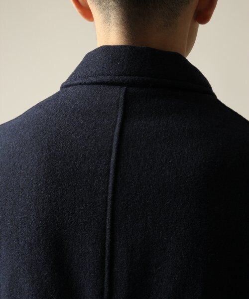 HARE（ハレ）の「ウールステンカラーコート（ジャケット/アウター・メンズ・ボルドー/ネイビー・Ｓ/Ｍ）」の11枚目の写真