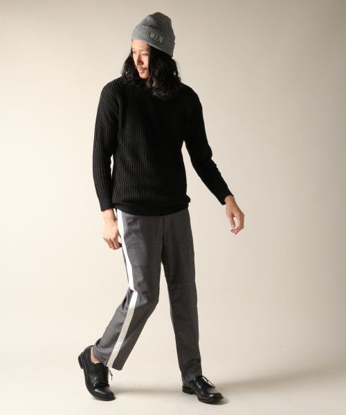 HARE（ハレ）の「ラインパンツ（パンツ・メンズ・グレー/ネイビー・Ｓ/Ｍ）」の5枚目の写真