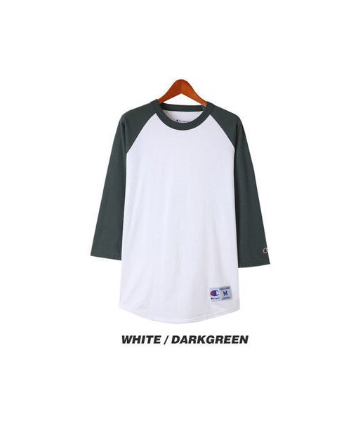 Champion(チャンピオン)の「★CHAMPION★ T137 Raglan Baseball 3/4 T-SHIRT(Tシャツ/カットソー・メンズ・その他)」の4枚目の写真