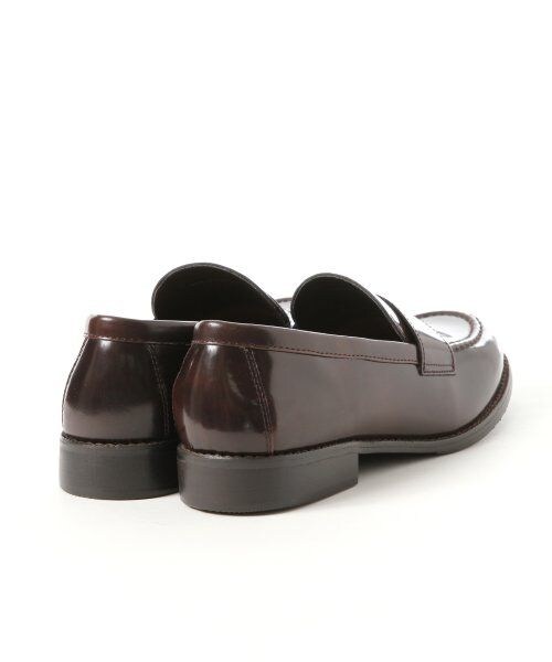 RAGEBLUE(レイジブルー)の「レザーローファー(シューズ・メンズ・ブラウン/ブラック・M/L)」の6枚目の写真