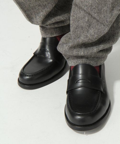 RAGEBLUE(レイジブルー)の「レザーローファー(シューズ・メンズ・ブラウン/ブラック・M/L)」の1枚目の写真