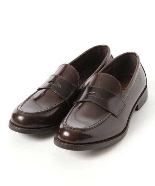 RAGEBLUE(レイジブルー)の「レザーローファー(シューズ・メンズ・ブラウン/ブラック・M/L)」の3枚目の写真