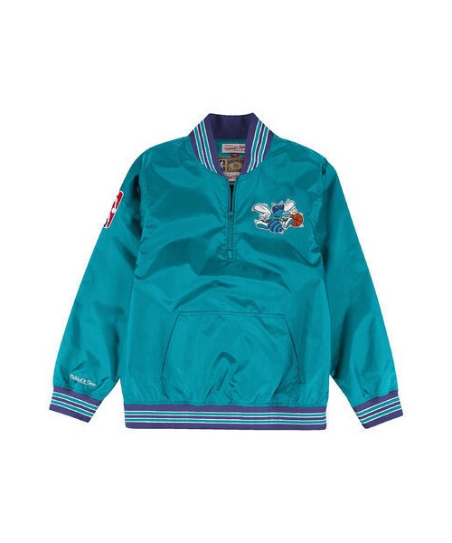 Mitchell & Ness NBA ホーネッツナイロンジャケット Mitchell & Ness Kid's Charlotte Hornets Heavyweight NBA