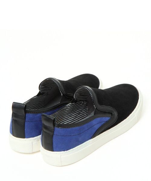 RAGEBLUE(レイジブルー)の「SLIP-ON(シューズ・メンズ・オリーブカモ/ホワイト×ブラック/ブラック×ブルー/ブラウン/ネイビー×ワイン/グレーレオパード/ブラウンレオパード・L/M)」の11枚目の写真
