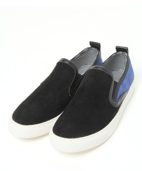 RAGEBLUE(レイジブルー)の「SLIP-ON(シューズ・メンズ・オリーブカモ/ホワイト×ブラック/ブラック×ブルー/ブラウン/ネイビー×ワイン/グレーレオパード/ブラウンレオパード・L/M)」の8枚目の写真