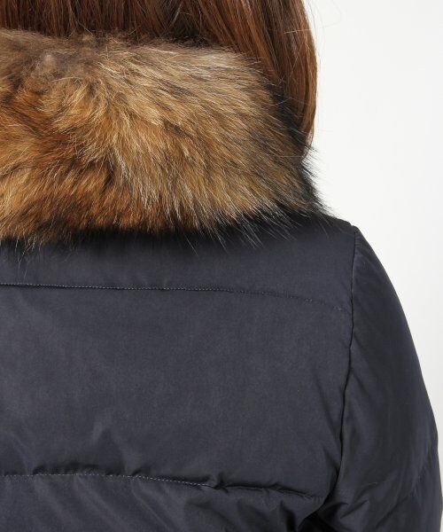 turno jeana(トゥールノジーナ)の「ダウンコート(ジャケット/アウター・レディース・ライトグレー/ネイビー・36/38)」の12枚目の写真