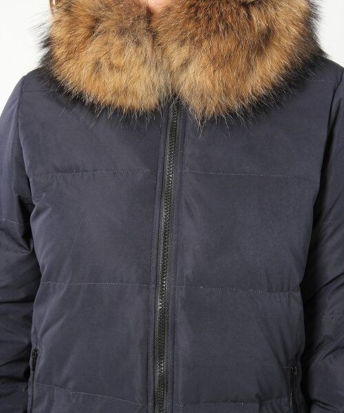 turno jeana(トゥールノジーナ)の「ダウンコート(ジャケット/アウター・レディース・ライトグレー/ネイビー・36/38)」の5枚目の写真