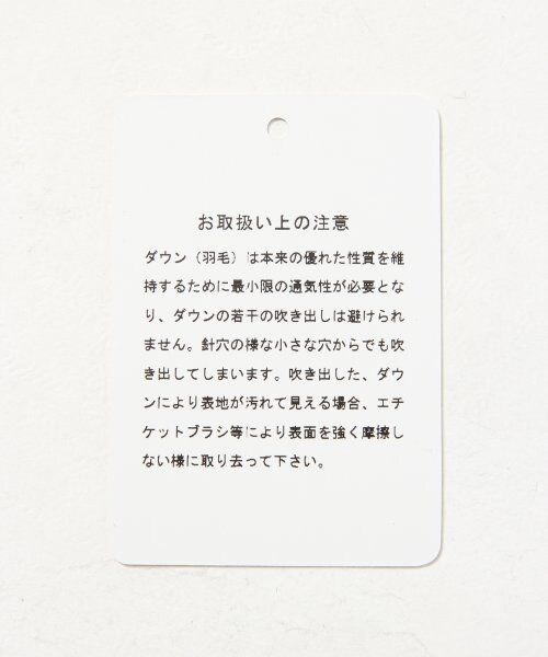 turno jeana(トゥールノジーナ)の「ダウンコート(ジャケット/アウター・レディース・ライトグレー/ネイビー・36/38)」の15枚目の写真