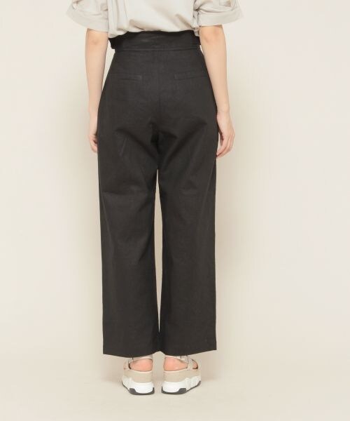 PAGEBOY（ページボーイ）の「麻混グルカパンツ（パンツ・アイボリー/ブラック/ベージュ）」の10枚目の写真