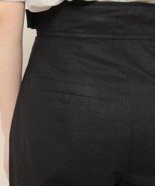 PAGEBOY（ページボーイ）の「麻混グルカパンツ（パンツ・アイボリー/ブラック/ベージュ）」の17枚目の写真